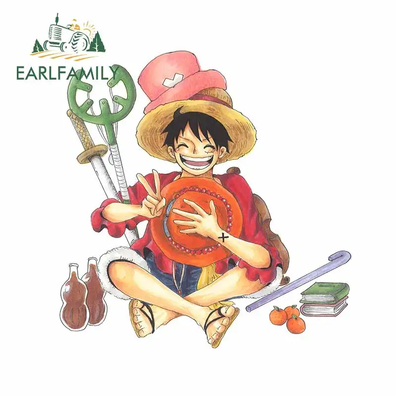 

EARLFAMILY 13 см x 12,5 см для цельного холодильника автомобильные наклейки протектор двери автомобиля Наклейка индивидуальная графика для фургона...