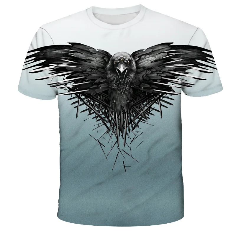 Футболка с 3D принтом для мальчиков и девочек повседневная мужская футболка