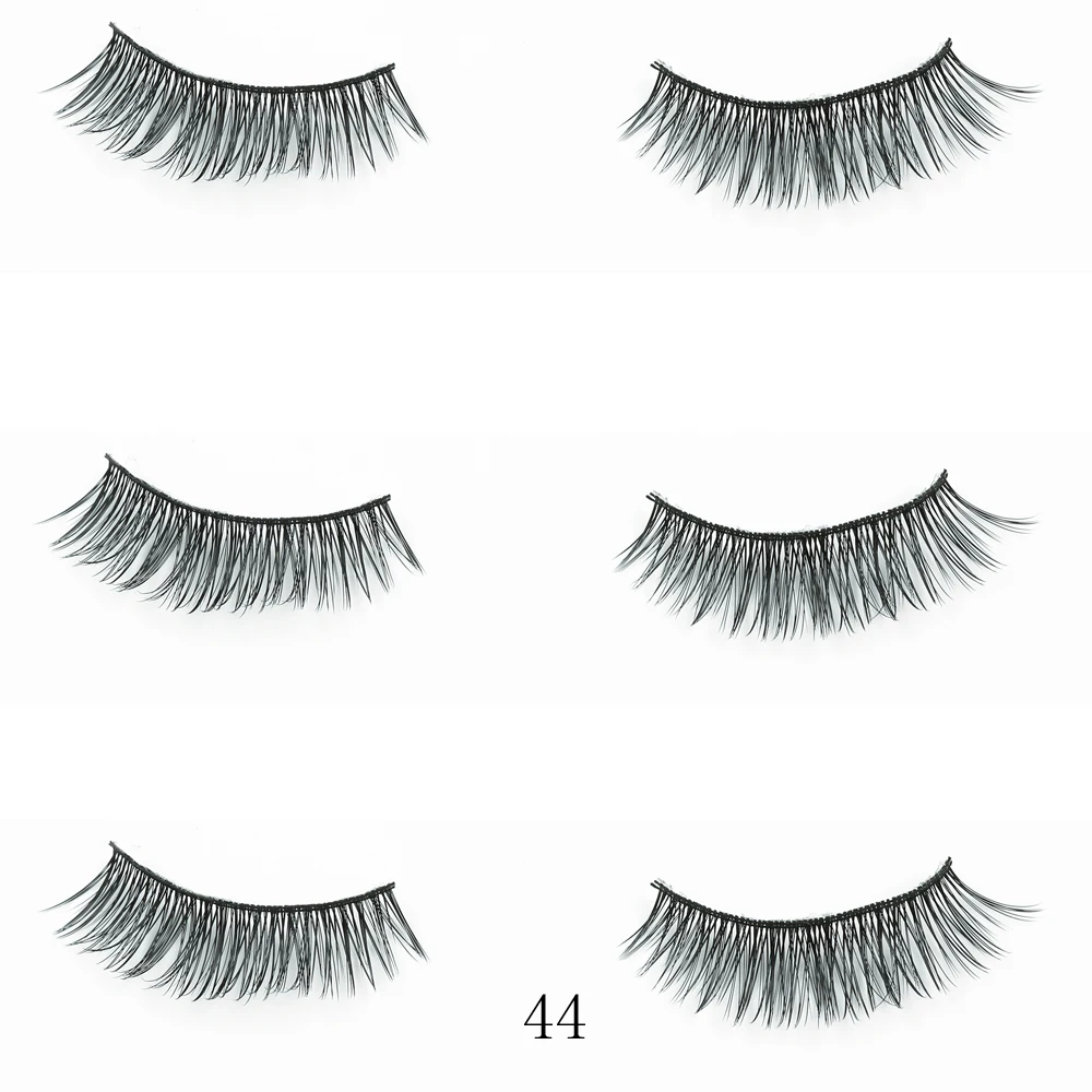 Новые 3 Парижа норковые ресницы натуральные длинные 3d из шерсти норки