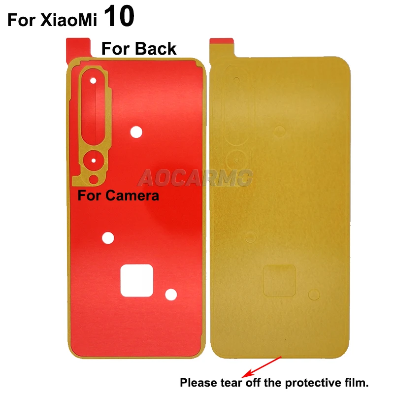 Наклейка на заднюю крышку для Xiaomi 10 Mi mi10
