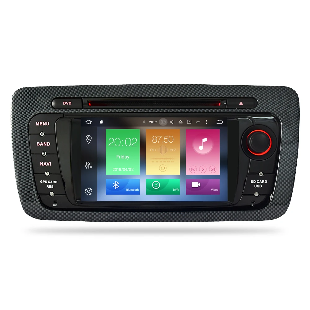 4G ОЗУ Android 10 0 Автомобильный DVD стерео для Seat Ibiza IPS навигация Мультимедиа Видео