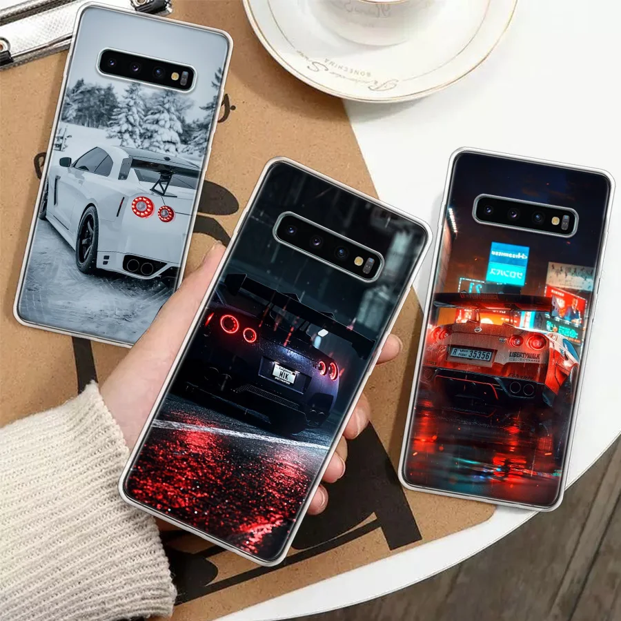 GTR спортивный автомобильный JDM силиконовый телефонный чехол для Samsung Galaxy S23 S24 Ultra