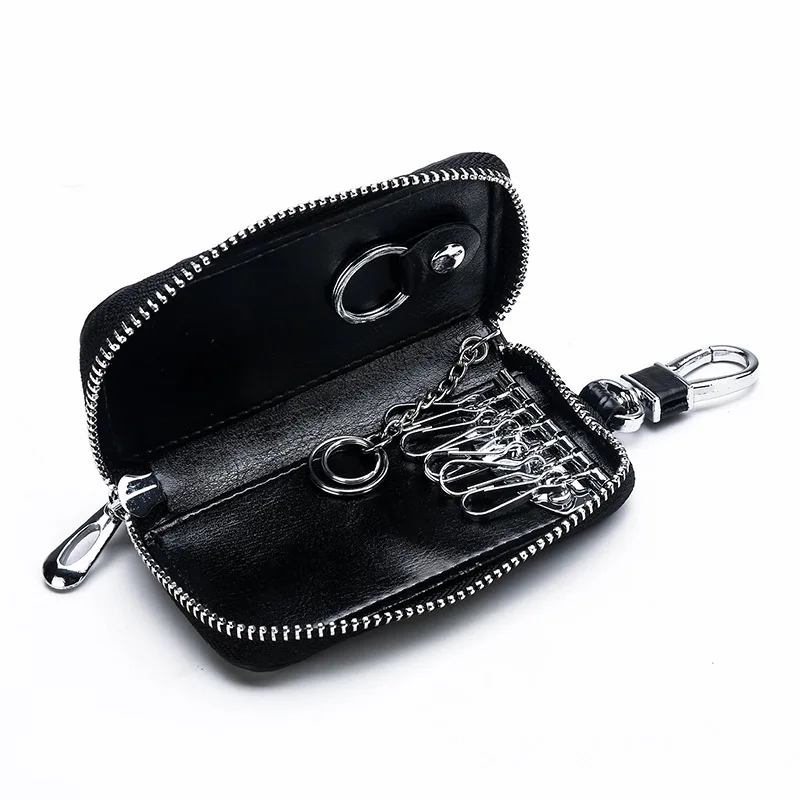 Новый брелок для ключей из натуральной кожи бумажники автомобильных крокодиловой сумка с замком на талии