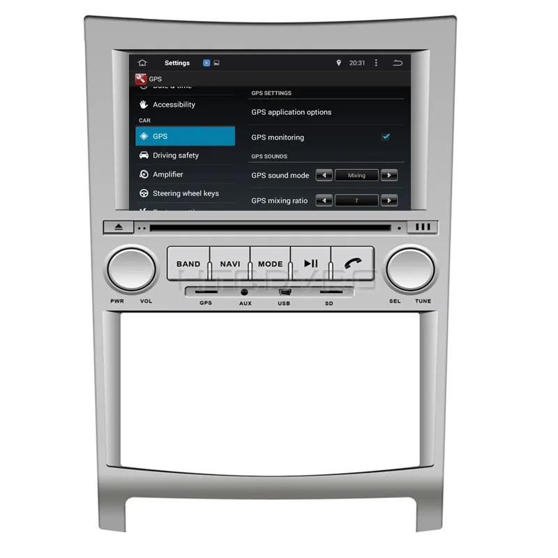 Автомобильный DVD-плеер YMODVHT 7 дюймов 4G 8 ядер Android 9 0 1 для Hyundai Veracruz / IX55 2006- Auto RDS радио