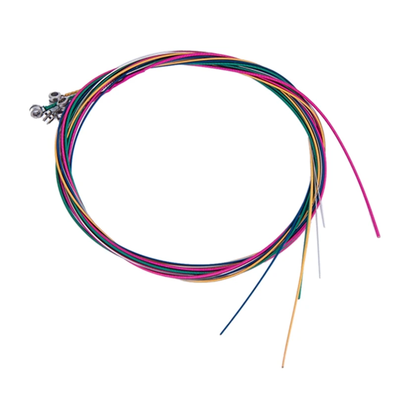 6 teilesatz akustische gitarre string ersatz stahl string für musical instruments elektrische bass gitarre zubehör free global shipping