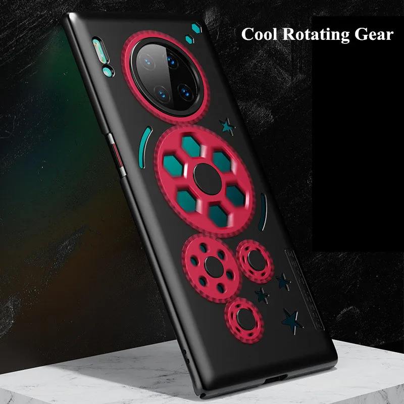 Крутой вращающийся чехол для телефона Mecha huawei mate 30 20 pro Honor 20s 9x Nova 5pro P30 P20