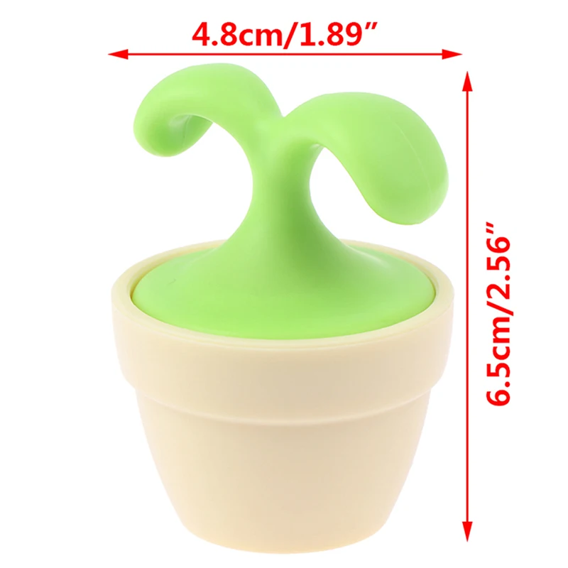 

Cute Mini Potted Plant Shaped Roller Ball Bead Relaxation Neck Foot Face Pot Desk Decor Massage Handheld Body Manual Massager