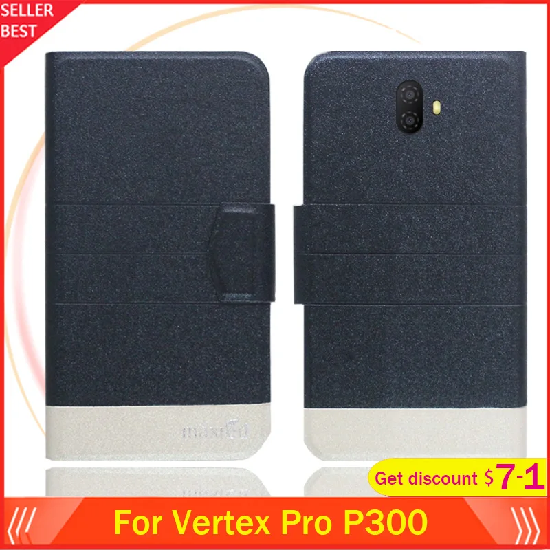 5 цветов лидер продаж! Чехол книжка Vertex Pro P300 ультратонкий кожаный эксклюзивный