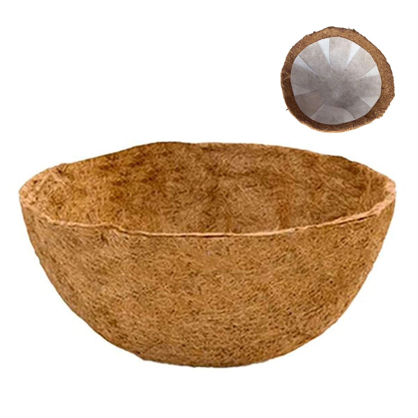 

Coconut Mat Natural Coconut Fabric Coco Liner Bulk Roll Coconut Palm Carpet For Wall Hanging Baskets Flowerpot Mat