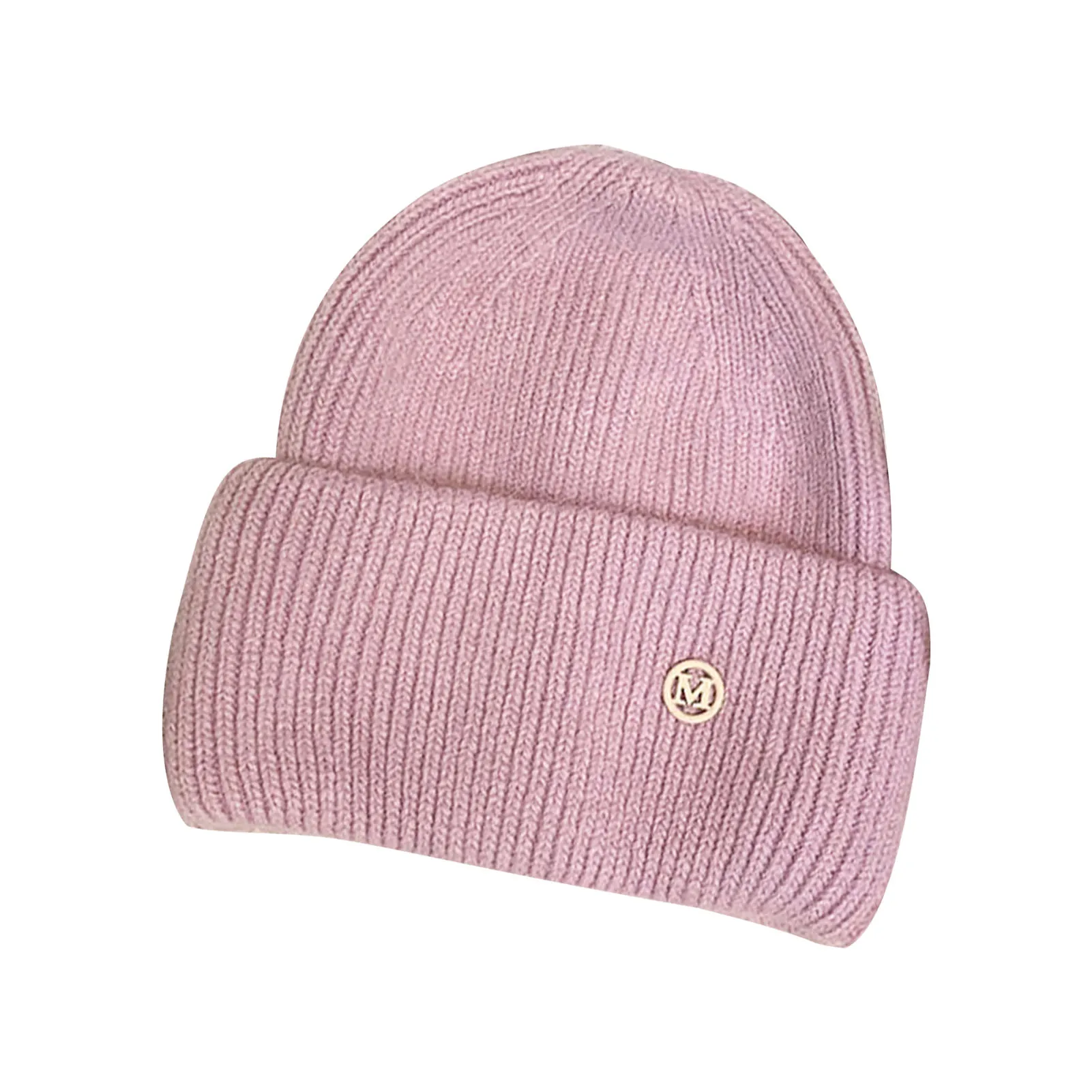 

Cycling Gift Daily Knitted Cap Thicken Soft Warm Rabbit Hair Outdoor Travel Beanie Hat Elastic Unisex Kid Winter