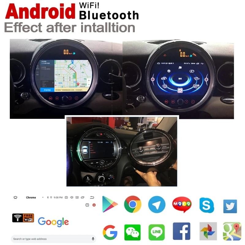 Для мини люк One Cooper S D R56 2007 2008 2009 2010 2011 2012 2013 Автомобильный мультимедийный плеер gps аудио радио навигации NAVI
