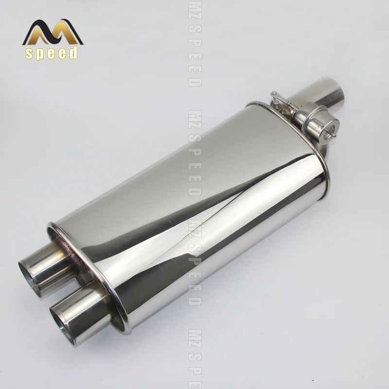 Автомобильный контроллер выхлопного клапана глушитель из нержавеющей стали для