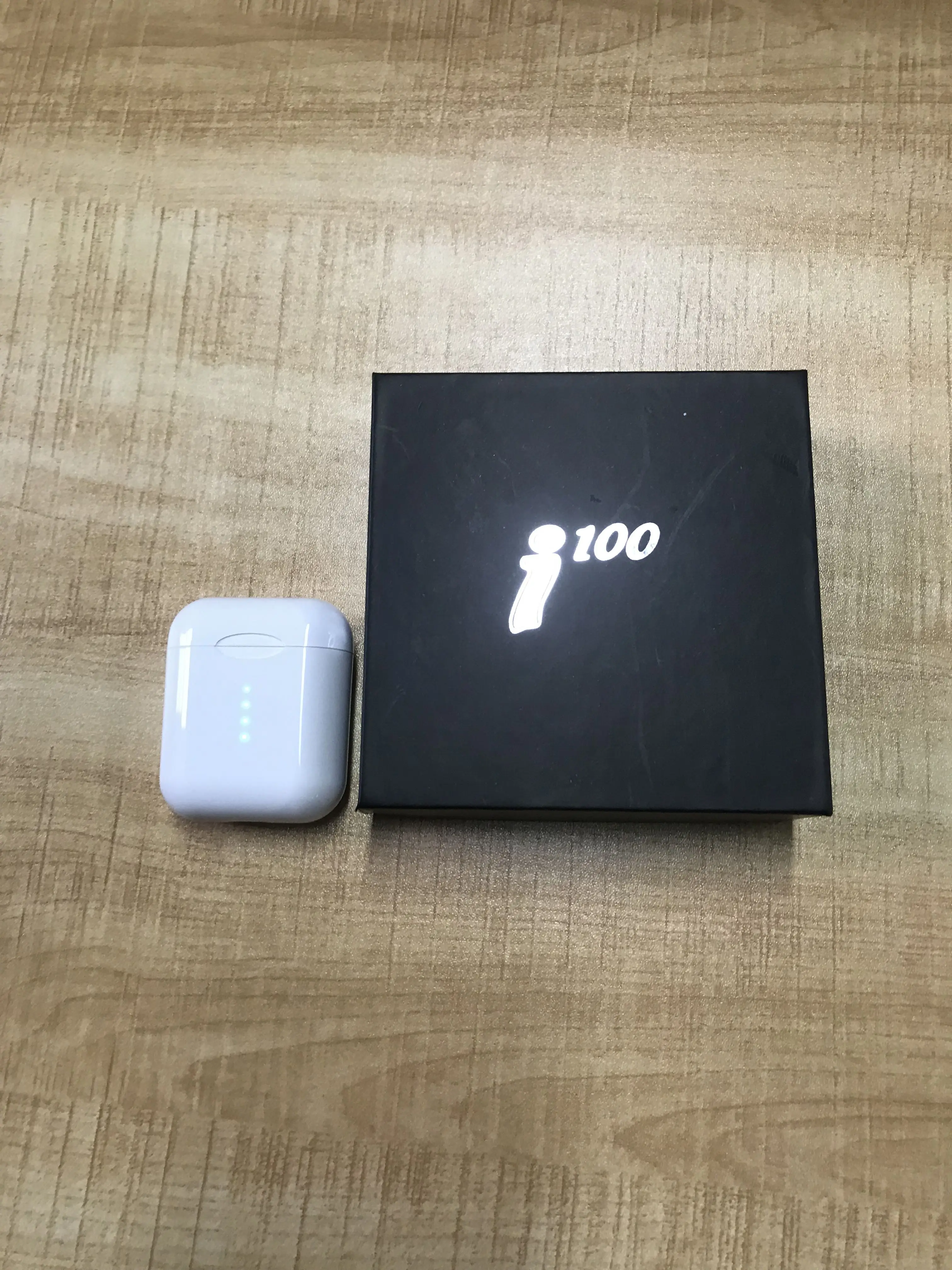 Оригинальный i100 TWS po pup настоящий 1:1 размер Bluetooth 5 0 гарнитура 6D бас сенсорное