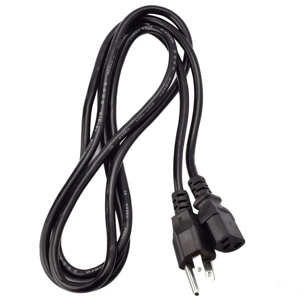 1 шт. прочный 3 зубца 2 м США адаптер питания переменного тока кабель провод для