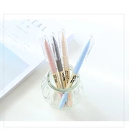 simple japanese pure color creative writing student neutral pen 0 5mm full needle tube replaceable refill