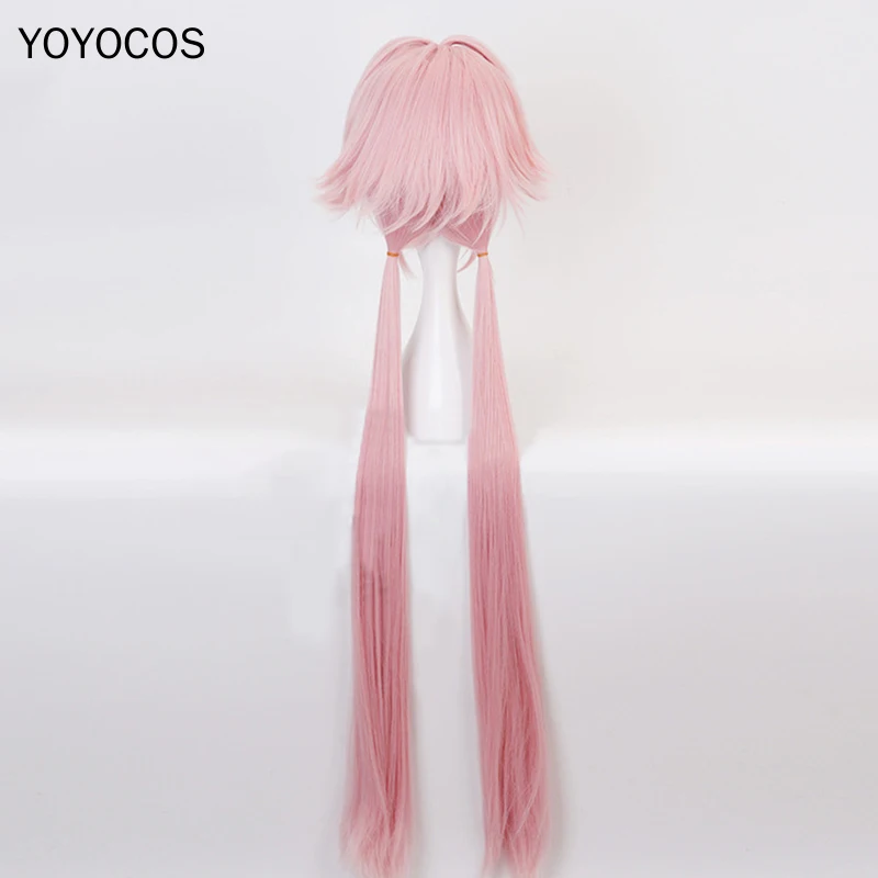 FGO Astolfo Saber косплей парик из игры Fate Grand Order Cosplay розовый двойной хвост длинные