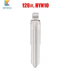 Универсальный пульт дистанционного управления KEYECU 120 # , HYN10 для Hyndai, Ssangyong, 10 шт.
