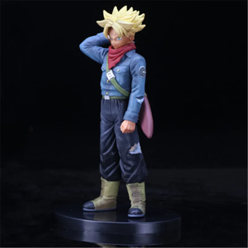 Драконий жемчуг Z Trunks меч для переноски в будущем Синий Золотой стиль волос