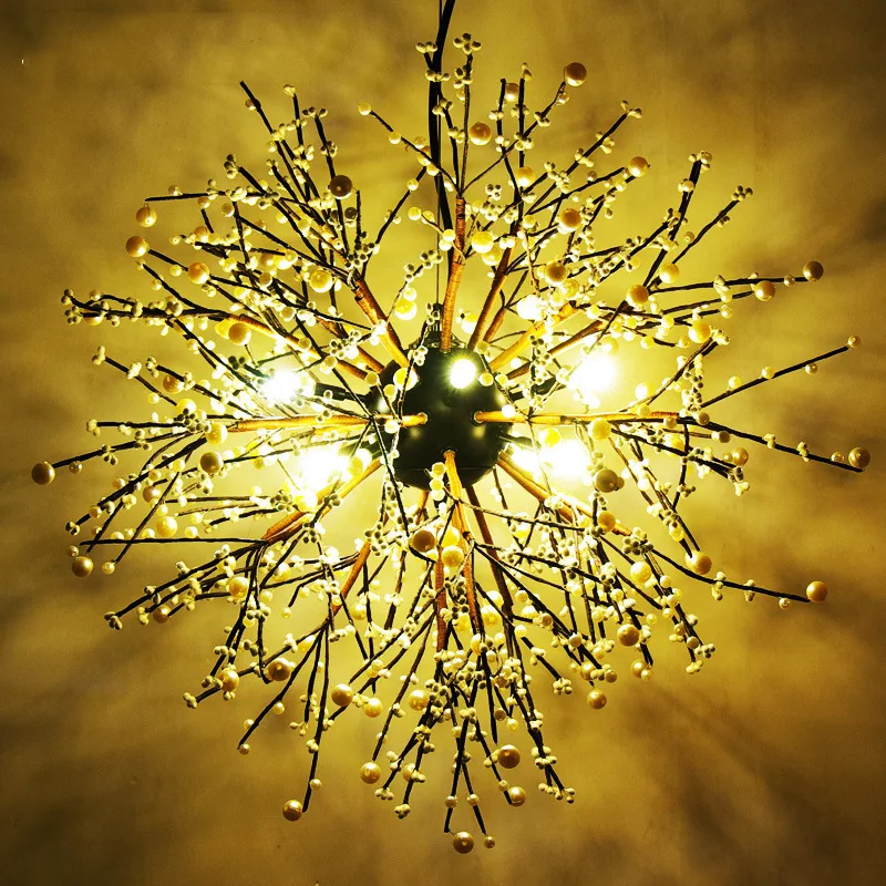 

Modern LED Crystal Chandelier Light Pendant Hanging Lamp Dandelion Chandelier Lighting for Dining Room living room Decoration