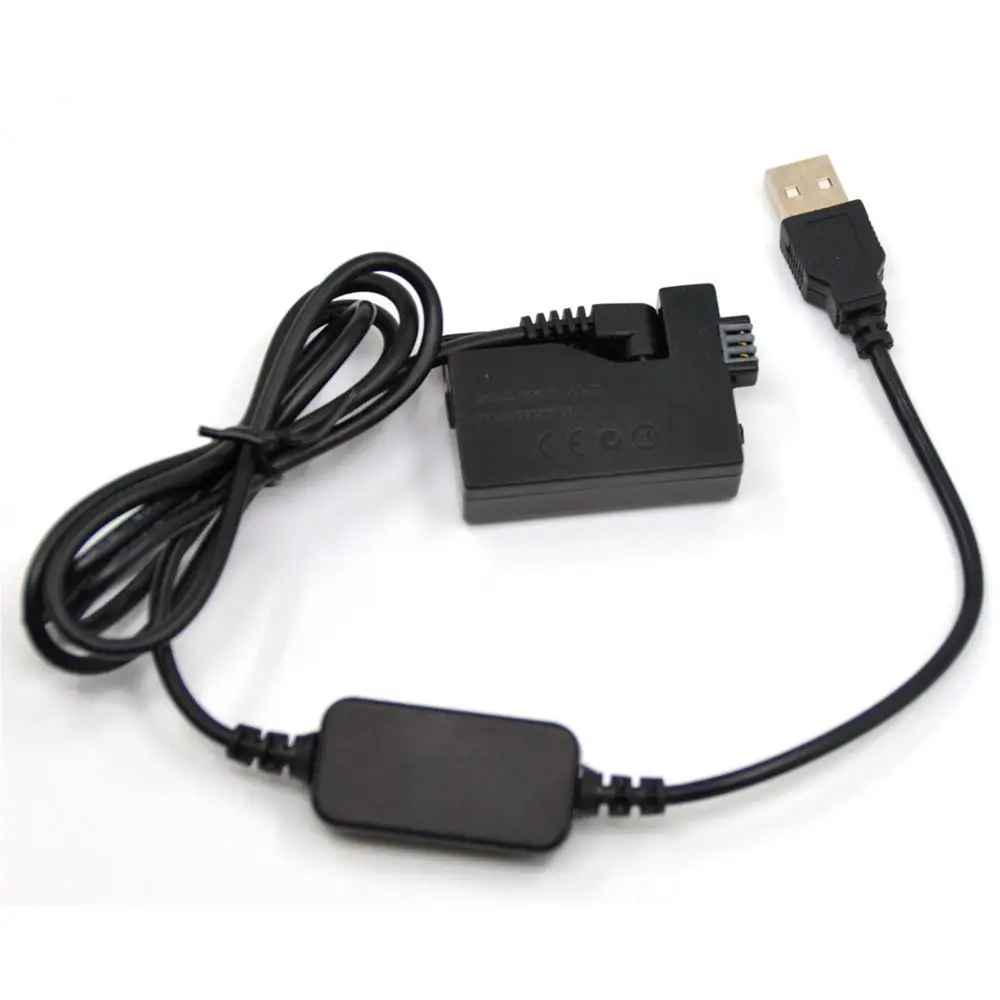 Внешний аккумулятор 5 В USB-кабель-адаптер + фиктивная батарея LP-E5 LPE5 Переходник