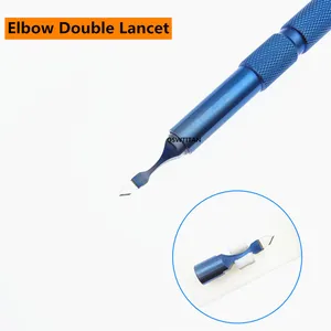 Офтальмологические хирургические различные модели сапфировых лезвий кератом офтальмологический хирургический инструмент для глаз 1 шт.