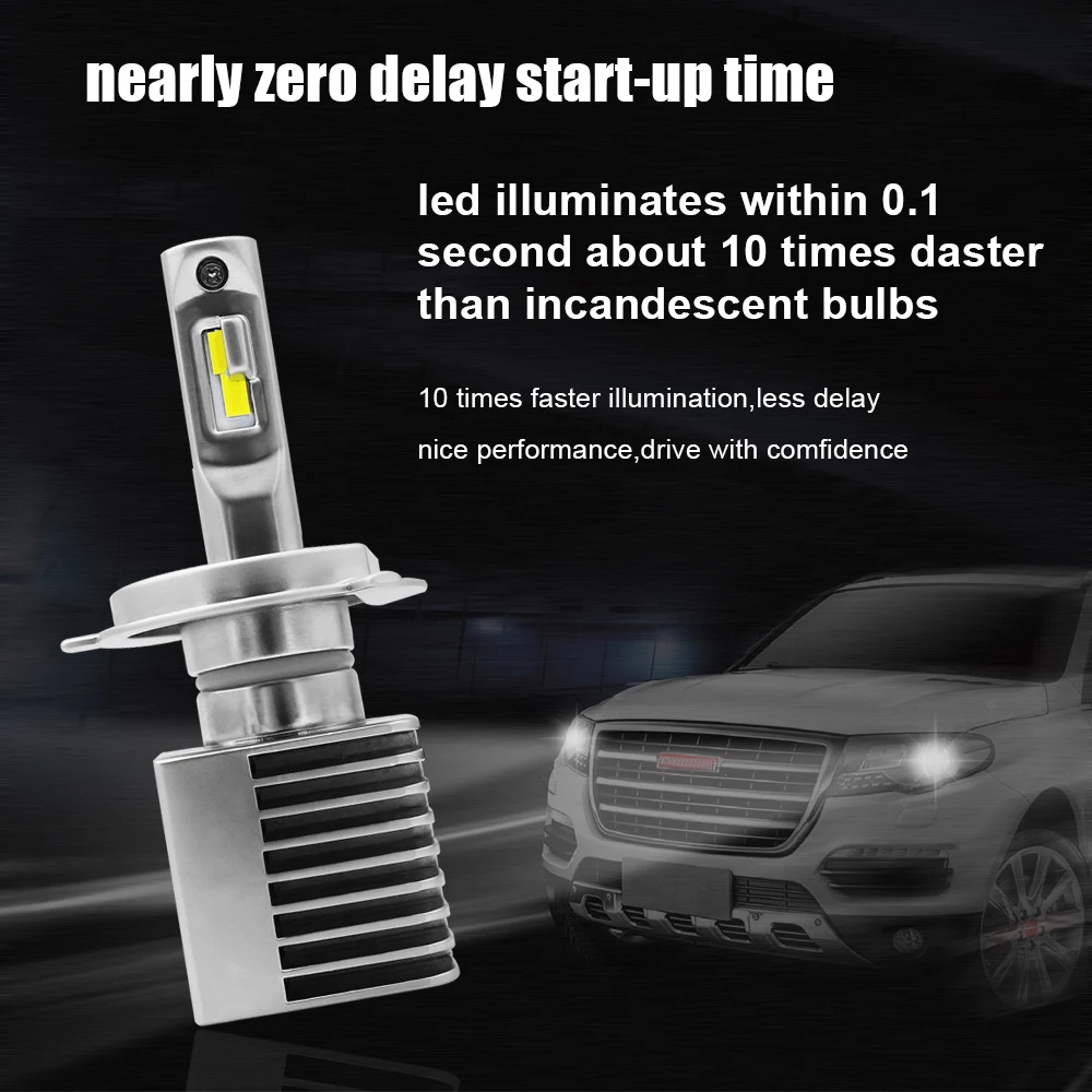 1set*Super Cheap 2019 New72w M8X car Led Light 9005 9006 Auto 8000 Lumen Car V2 H7 h4 LED Headlight | Автомобили и мотоциклы