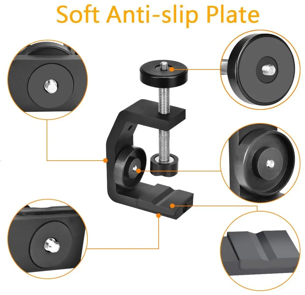 Мини шаровая Головка с c-зажимом регулируемый зажим для крепления камеры набор