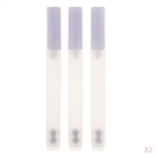 6x Пластик 4 5 мм плоские наконечники акварель масляная Акриловая картина маркеры