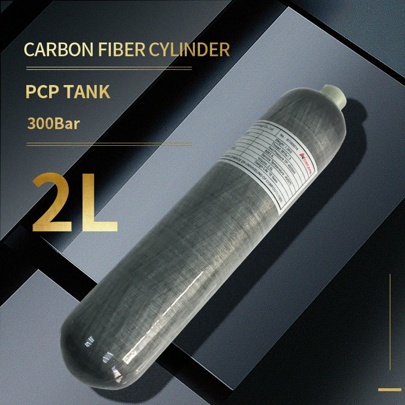 AC102 2L Hpa цилиндр из углеродного волокна 300Bar Пейнтбол Pcp Бак CE Танк ВВС/Кондор для