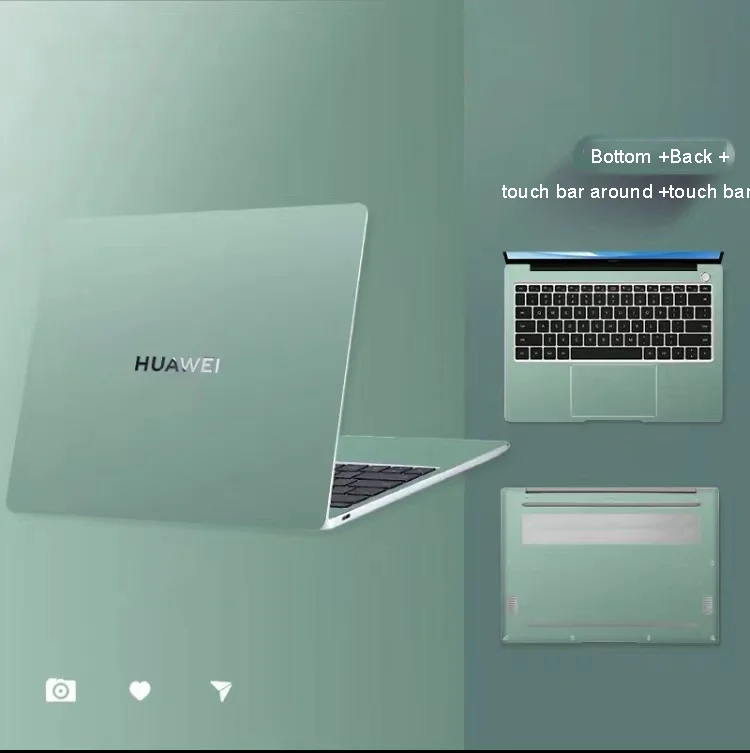 Наклейки для Honor MagicBook x Pro 13 9 2021 матовый чехол ноутбука Huawei MateBook 14S 13S D 14 15 D14 D15