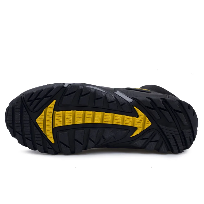 Треккинговая обувь из натуральной кожи мужские зимние сохраняющие тепло