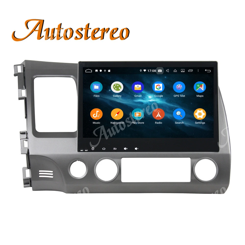 8 Core Android10 Car No DVD Player GPS Navigation For Honda Civic 2006-2011 Multimedia Auto Radio Headunit RHD Dashboard | Автомобили и