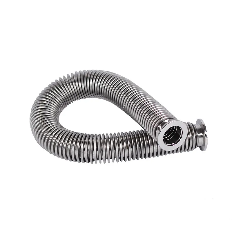 

KF16 Normal Type 1200-4000mm High Vacuum Bellows Stainless Steel 304 Vacuum Flange Fitting Bellows Pipe Pipe Connector Fitting