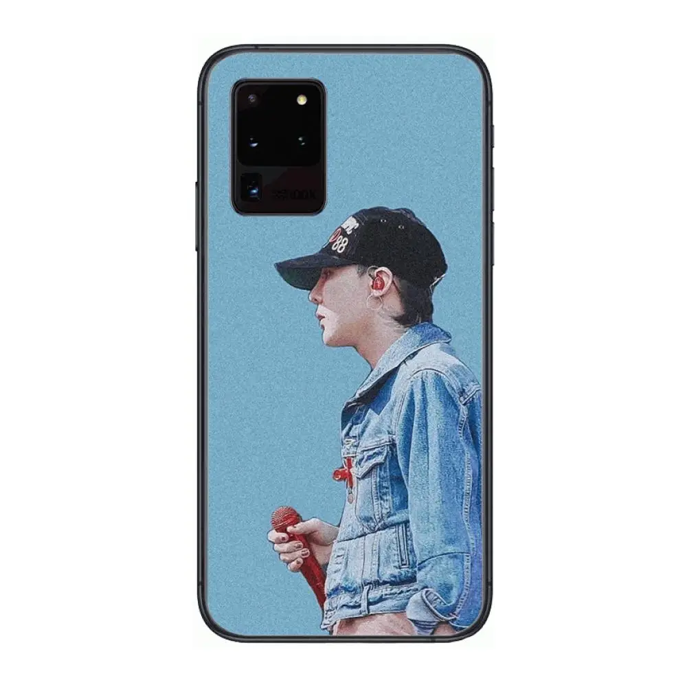 

Korean celebrity GD case Phone cover hull For SamSung Galaxy S 6 7 8 9 10 20 21 Plus Edge E note 5G Lite Ultra black soft bump