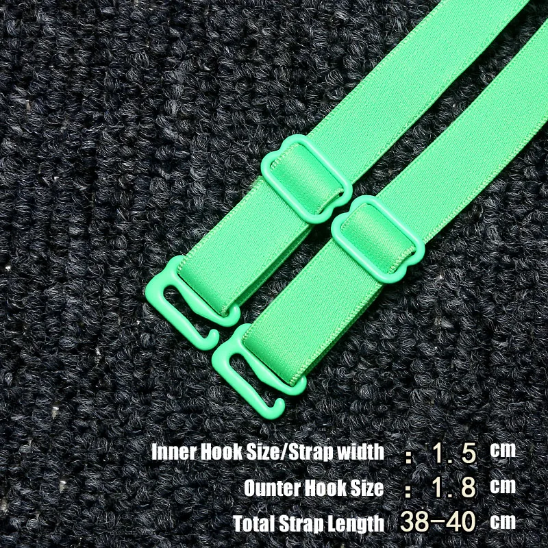 Высокое качество эластичный стрейч 12/15 мм широкая ткань бретельки бюстгальтера