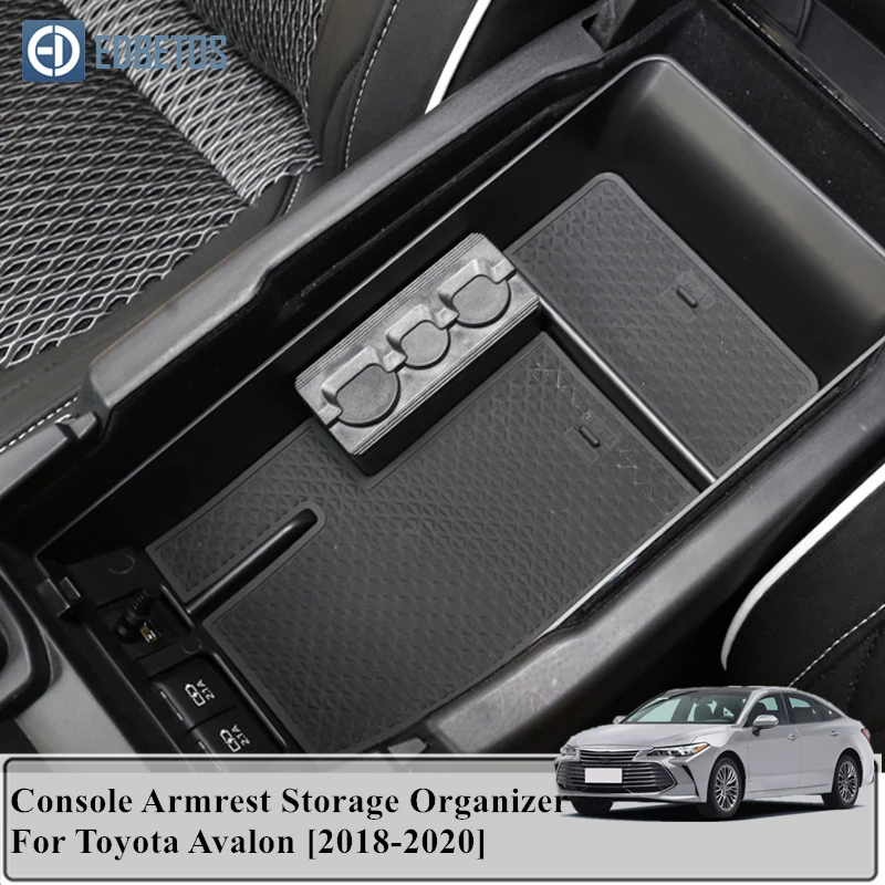 Avalon Armrest Storage Glove Box Car Organizer For Toyota 2018 2019 2020 Accessories Plastic | Автомобили и мотоциклы
