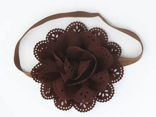 Аксессуары для волос младенцев одежда повязка новорожденных с цветочным