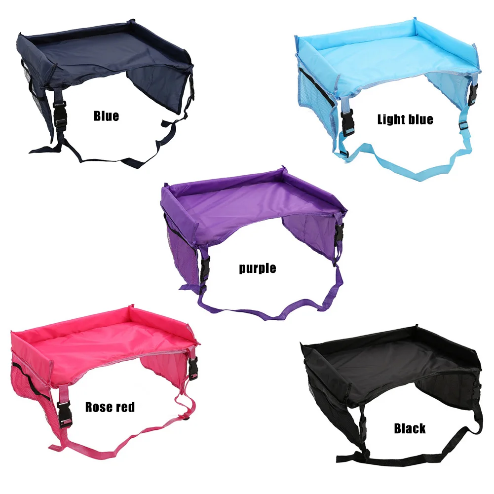 

Baby Car Safety Car Seat Belt Cover Tray Baby Stroller Table Child Portable with Adjustable Strap Car Accessories Interior