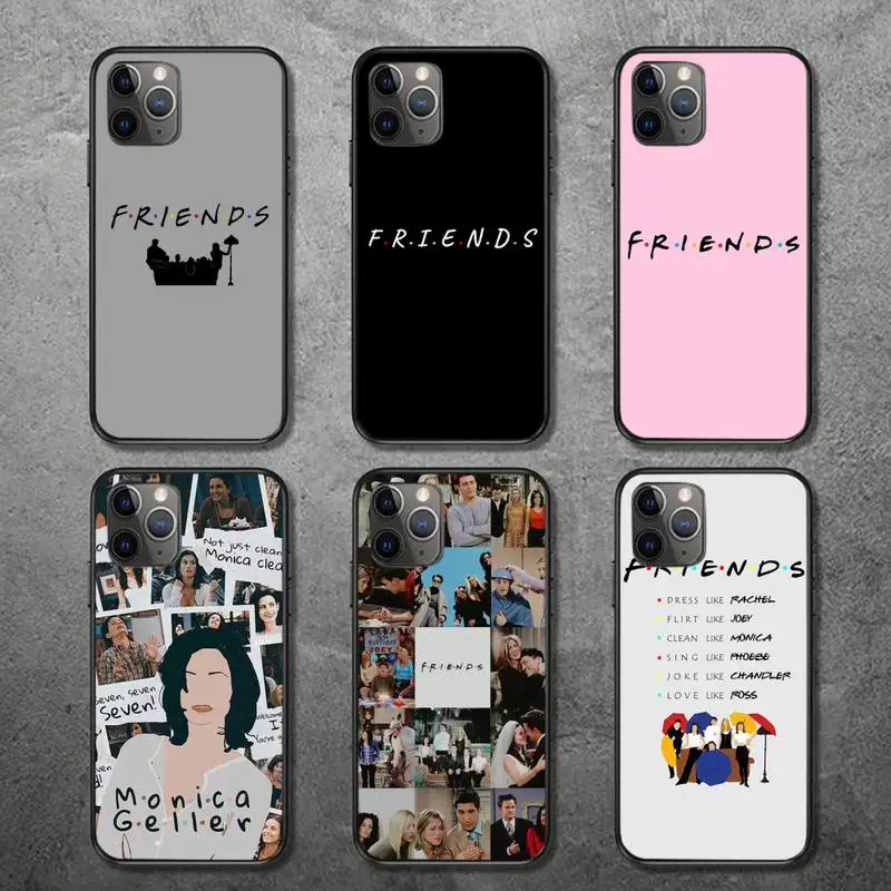 

Friends Phone Case for iPhone 12 11 mini pro XS MAX 8 7 6 6S Plus X 5S SE 2020 XR
