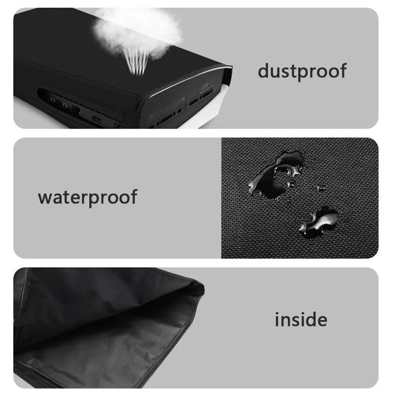 Ps5 host dust cover game console replacement soft dust cover Playstation 5 waterproof and dustproof accessories