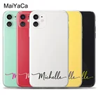 Прозрачный чехол для iPhone 13 12 mini 11 Pro Max XS XR X 8 Plus 7 SE 2020 6S