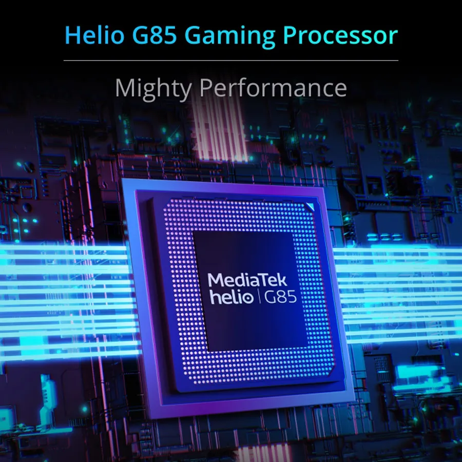 Глобальная версия realme narzo 50A 6 5 дюйма 4 + 128 ГБ 6000 мА батарея процессор Helio G85 AI-камера