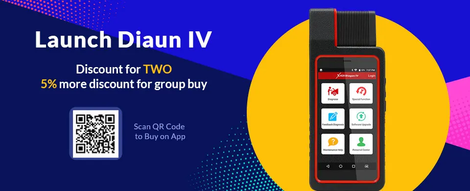 Launch X431 Diagun IV с полным адаптером 2 года бесплатного обновления Diagun IV полная система Авто OBD2 диагностический инструмент