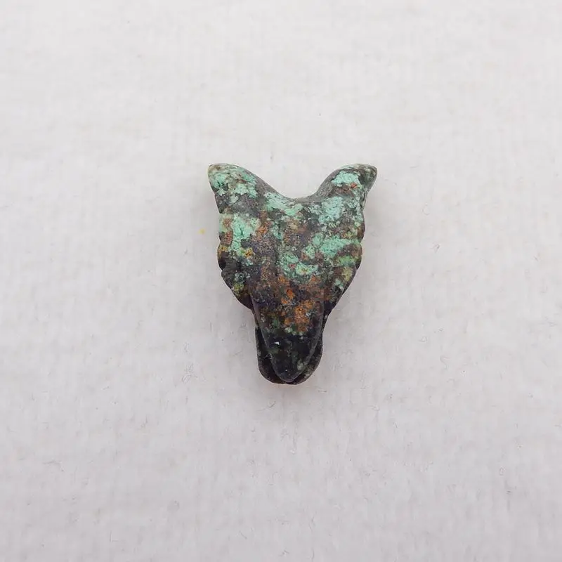 Горячая Распродажа натуральный камень африканская бирюза ручная работа голова