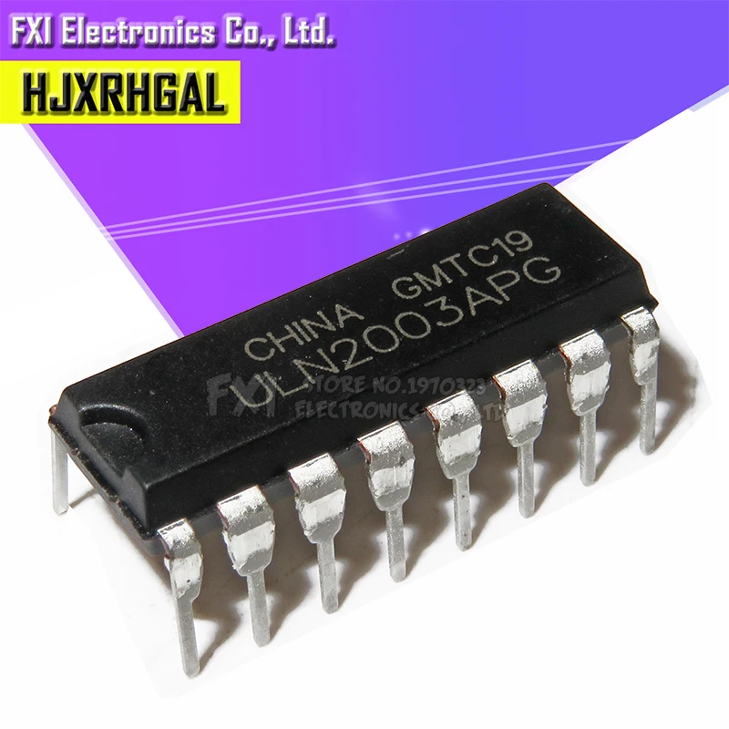 10 шт. ULN2003AN ULN2003A DIP16 ULN2003 ULN2003APG DIP новый оригинальный|shipping free| |