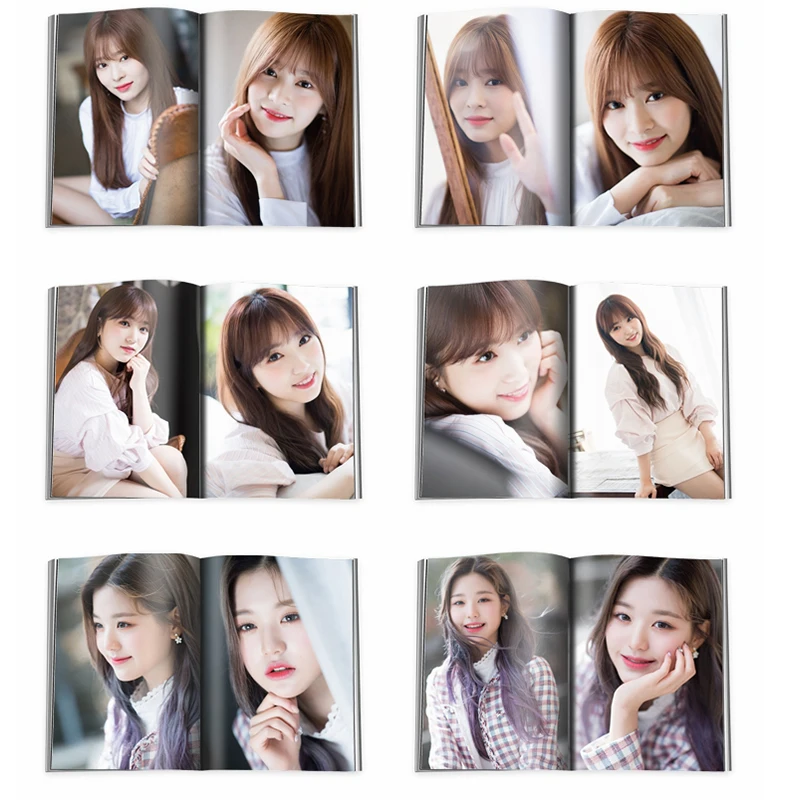 Kpop IZ* Один 2-й мини-альбом Фотокнига Мода K-pop IZONE маленький фотоальбом фото плата, вентиляторы сувенир Прямая