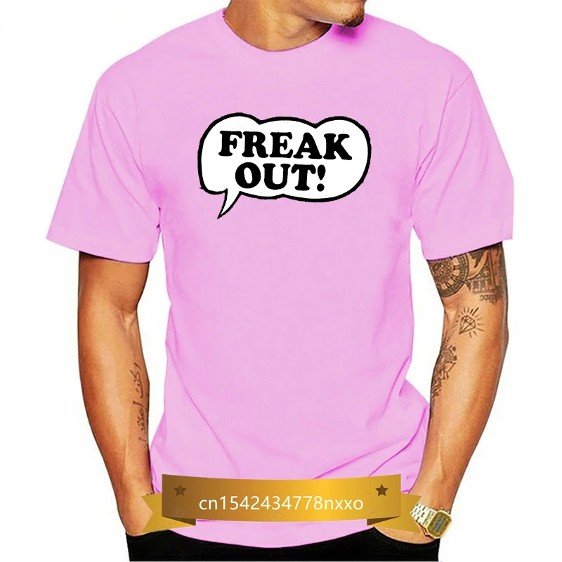 

Frank Zappa T Shirt - Freak Out Speech Bubble 100% Official Captain Beefheart Tops Cool T Shirt