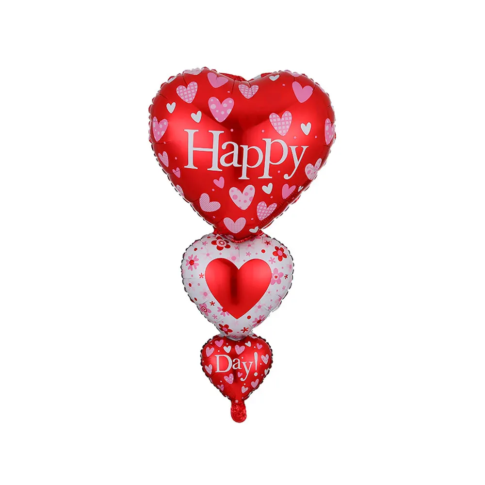 

I Love You Bear Balloons Cartoon Happy Birthday Decoration Boy and Girl Foil Balloons Classic Toy Baloon 100*76cm