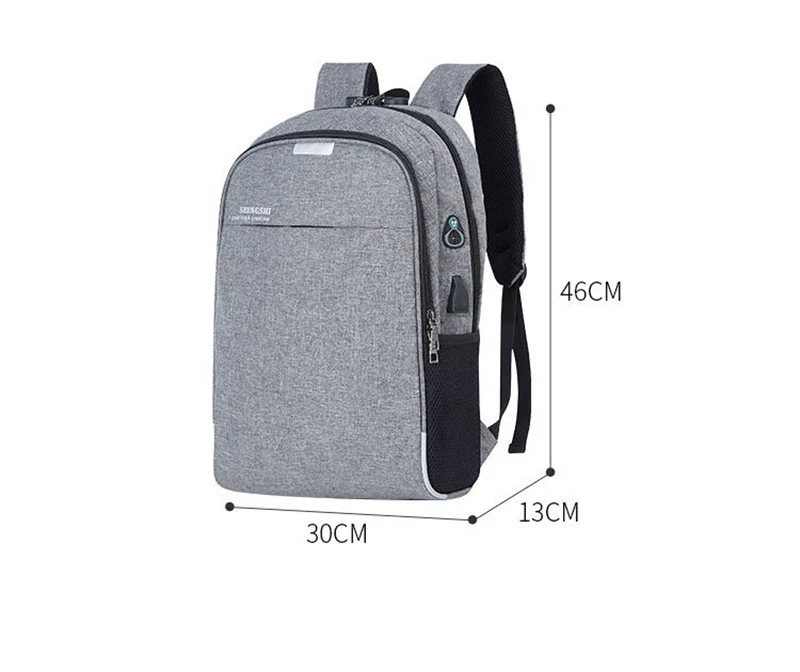 Новый мужской рюкзак Мужская Противоугонная блокировка паролем модные дорожные