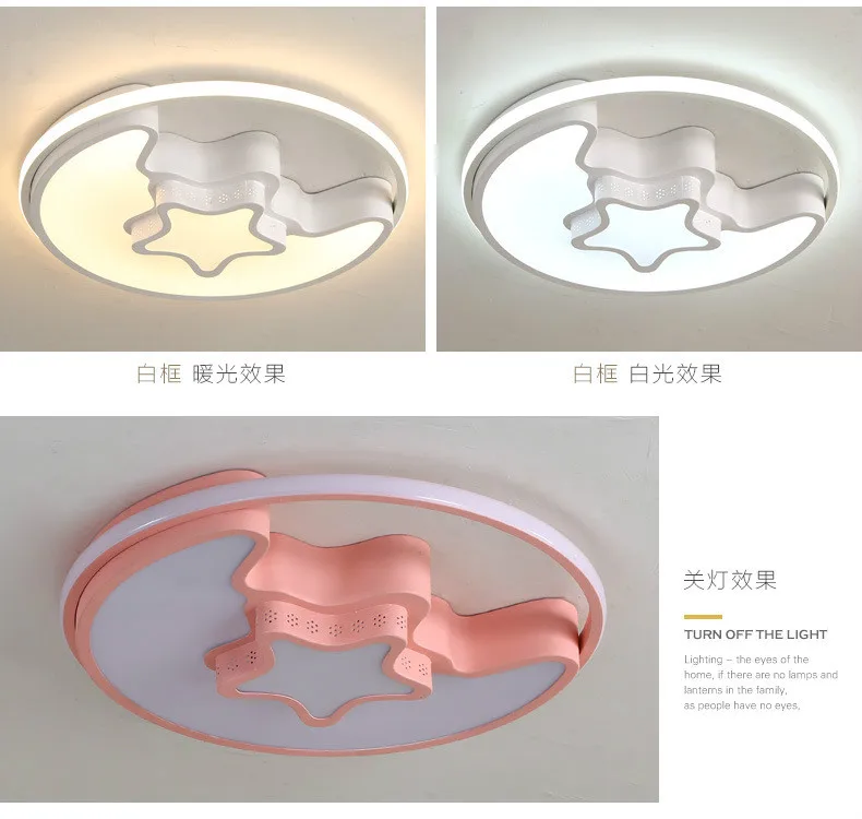 Modern Dimmable Led Ceiling Lights Living Room Remote Control Bluetooth Smart Leiling Lamp | Лампы и освещение
